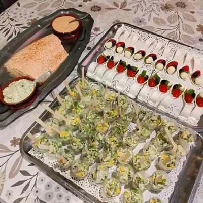 verrines-et-saumon-service-traiteur-L'étape-Arancou